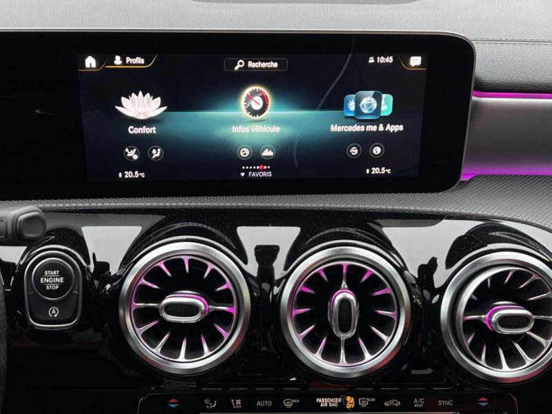 MERCEDES CLASSE A 4 IV AMG LINE 180 D 1.5 116 Cv BVA7 TOIT OUVRANT INTERIEUR CUIR - GARANTIE 1 AN