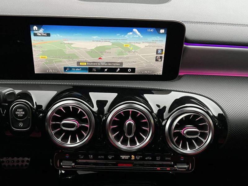 MERCEDES CLASSE A 4 IV AMG LINE 180 D 1.5 116 Cv BVA7 TOIT OUVRANT INTERIEUR CUIR - GARANTIE 1 AN