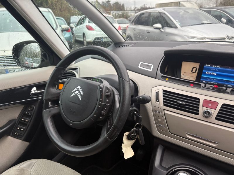 CITROEN C4 PICASSO 1.6 HDI 110CH FAP EXCLUSIVE 2011