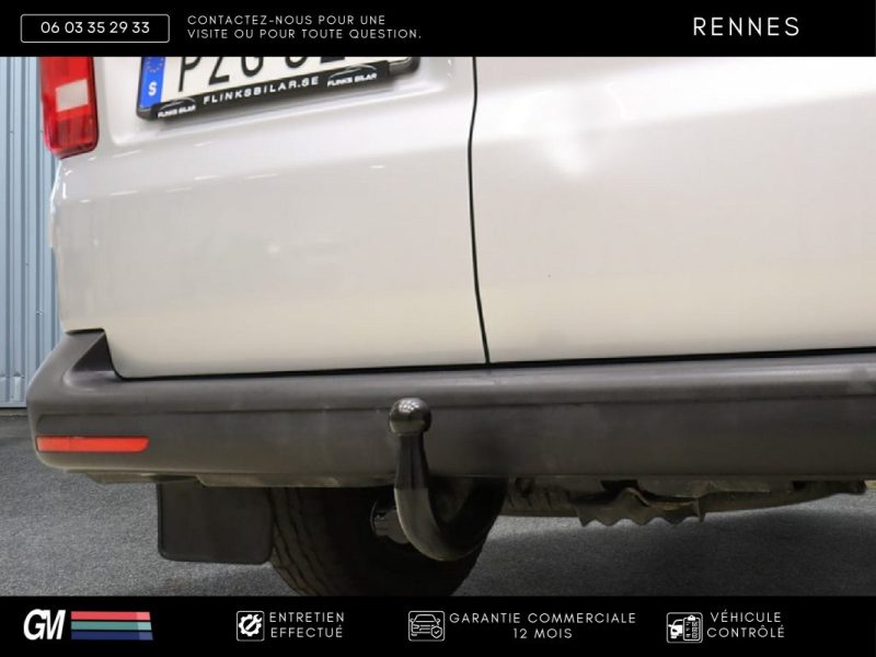 Volkswagen Transporter L1H1 / 2.0 TDI 150ch / DSG7 / GARANTIE 12 MOIS / SIEGES CHAUFFANTS / ATTELAGE