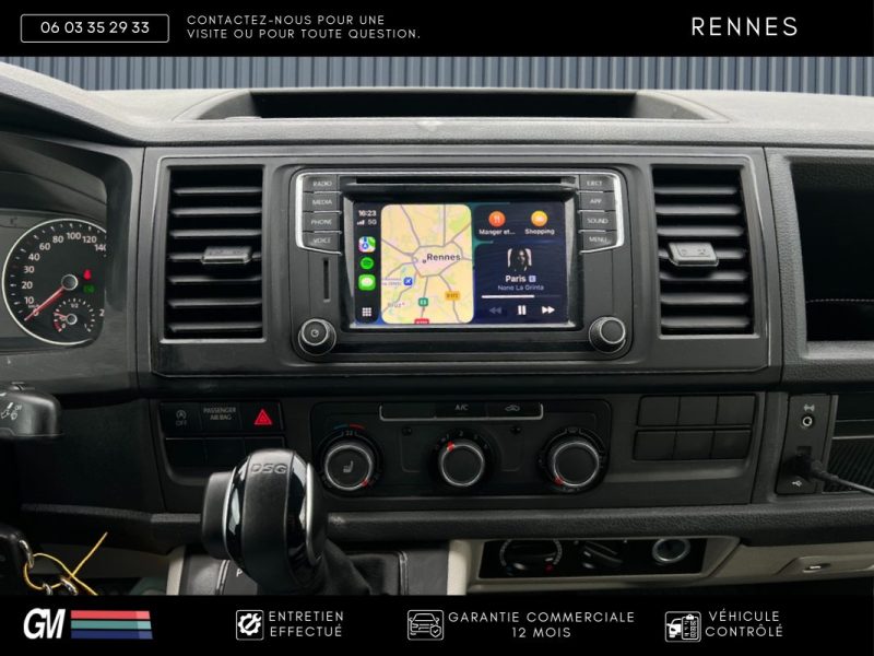 Volkswagen Transporter L1H1 2.0 TDI 150ch DSG7 / APPLE CARPLAY / SIEGES CHAUFFANTS / ATTELAGE / 