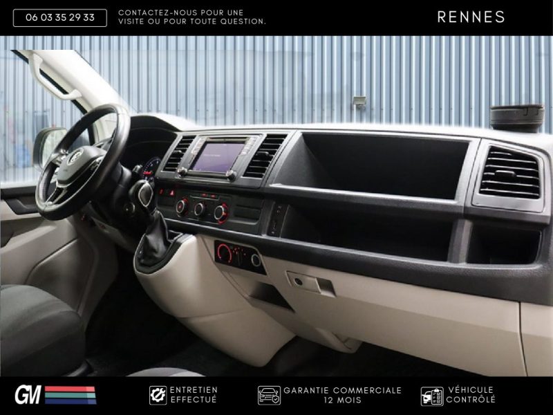 Volkswagen Transporter L1H1 2.0 TDI 150ch DSG7 / APPLE CARPLAY / SIEGES CHAUFFANTS / ATTELAGE / 