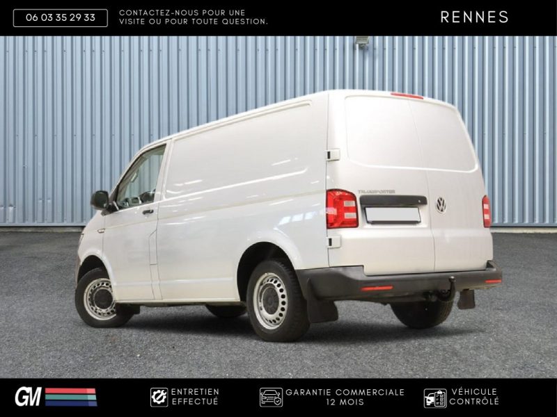 Volkswagen Transporter L1H1 / 2.0 TDI 150ch / DSG7 / GARANTIE 12 MOIS / SIEGES CHAUFFANTS / ATTELAGE