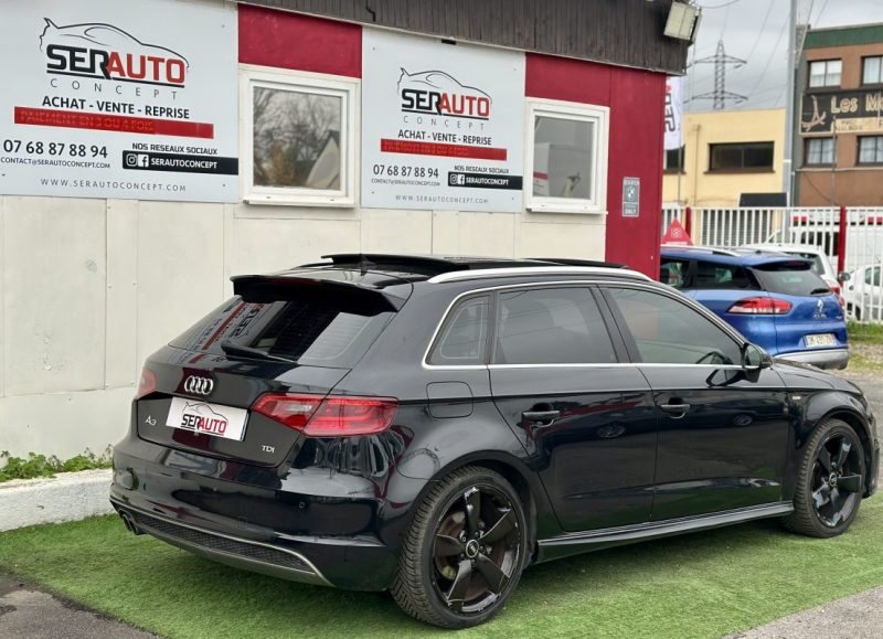 AUDI A3 SPORTBACK 2.0 TDI 150 S-LINE S-TRONIC. 