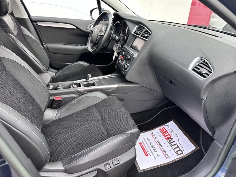 CITROEN C4 1.6 E-HDI 115 FAP CONFORT ETG6 / 1ERE MAIN / FAIBLE KILOMETRE 