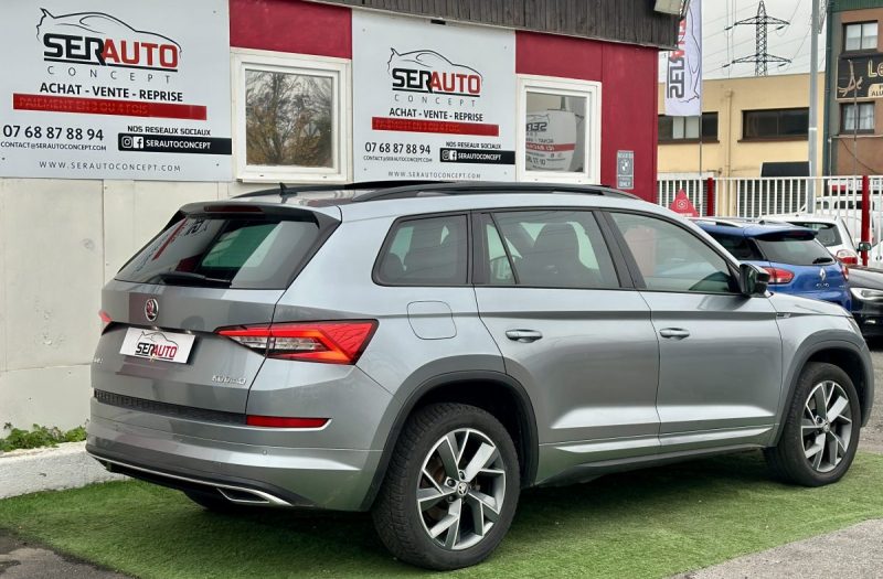 SKODA KODIAQ 2.0 TDI 150 SCR SPORTLINE DSG-T 7 PLACES 