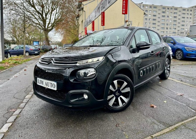 CITROEN C3 1.5 BLUEHDI 100 SHINE *1ÈRE MAIN* 