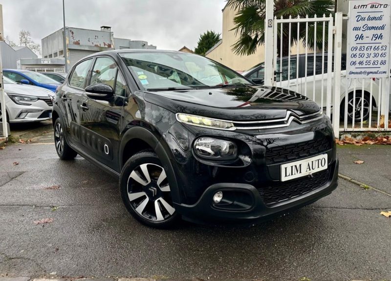CITROEN C3 1.5 BLUEHDI 100 SHINE *1ÈRE MAIN* 