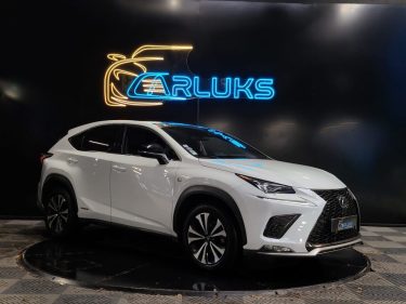 LEXUS NX300H 2.5 300H F SPORT / TOIT PANORAMIQUE / ATTELAGE / SUIVI COMPLET  