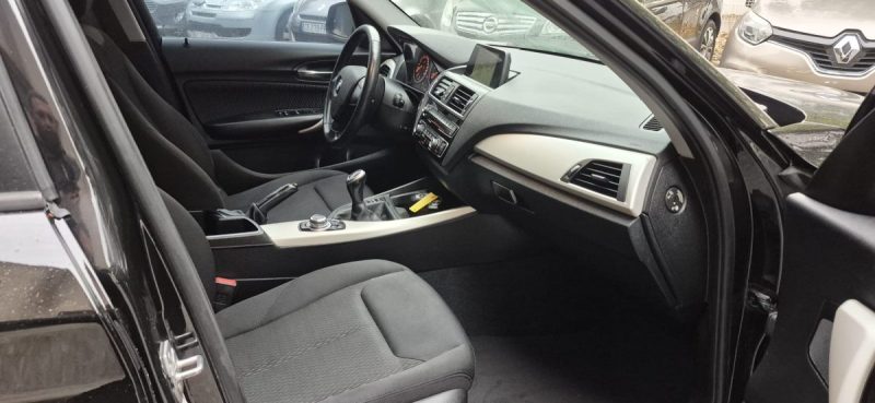 BMW Série 1 F20 116i 109CH LCI, Noir, *Idéale jeune conducteur*, *Clim*, *GPS*