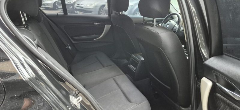 BMW Série 1 F20 116i 109CH LCI, Noir, *Idéale jeune conducteur*, *Clim*, *GPS*
