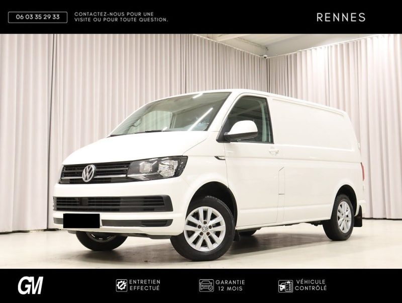 Volkswagen Transporter 2.0l 102ch / GARANTIE 12 MOIS / SIEGES CHAUFFANTS / IDEAL AMENAGEMENT 