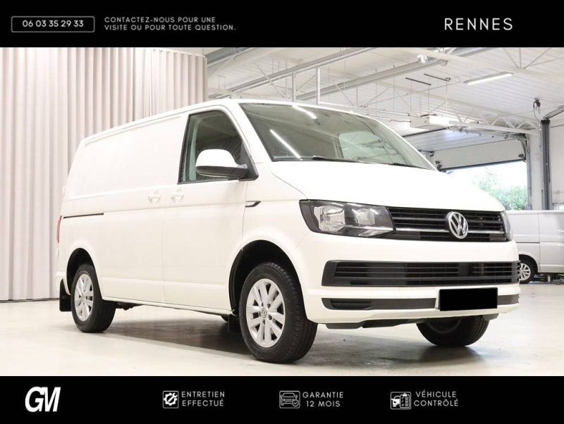 Volkswagen Transporter 2.0l 102ch / GARANTIE 12 MOIS / SIEGES CHAUFFANTS / IDEAL AMENAGEMENT 