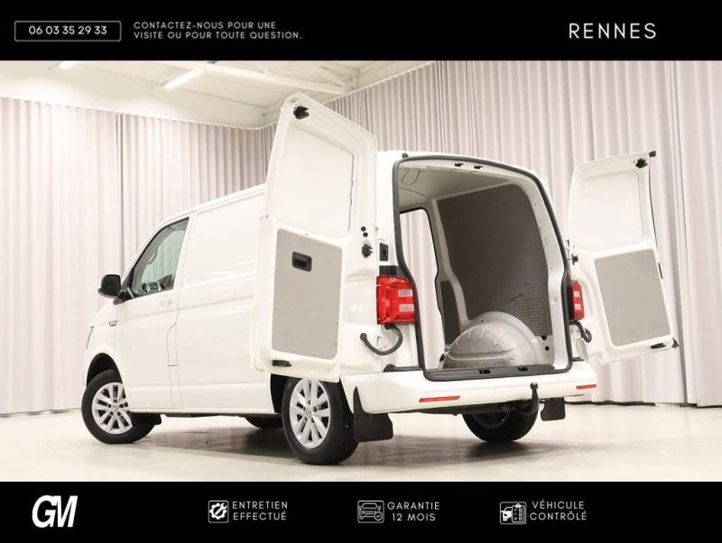 Volkswagen Transporter 2.0l 102ch / GARANTIE 12 MOIS / SIEGES CHAUFFANTS / IDEAL AMENAGEMENT 