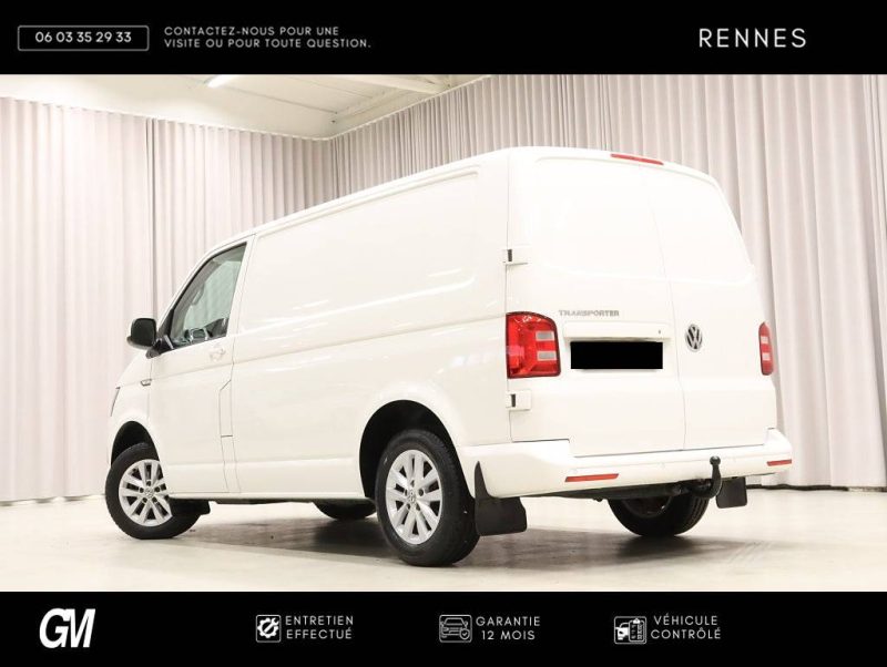 Volkswagen Transporter 2.0l 102ch / GARANTIE 12 MOIS / SIEGES CHAUFFANTS / IDEAL AMENAGEMENT 