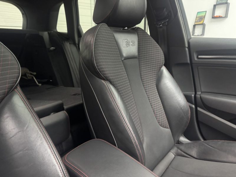 AUDI S3 SPORTBACK 8V1 QUATTRO - BVA - 300cv - GARANTIE 12 MOIS