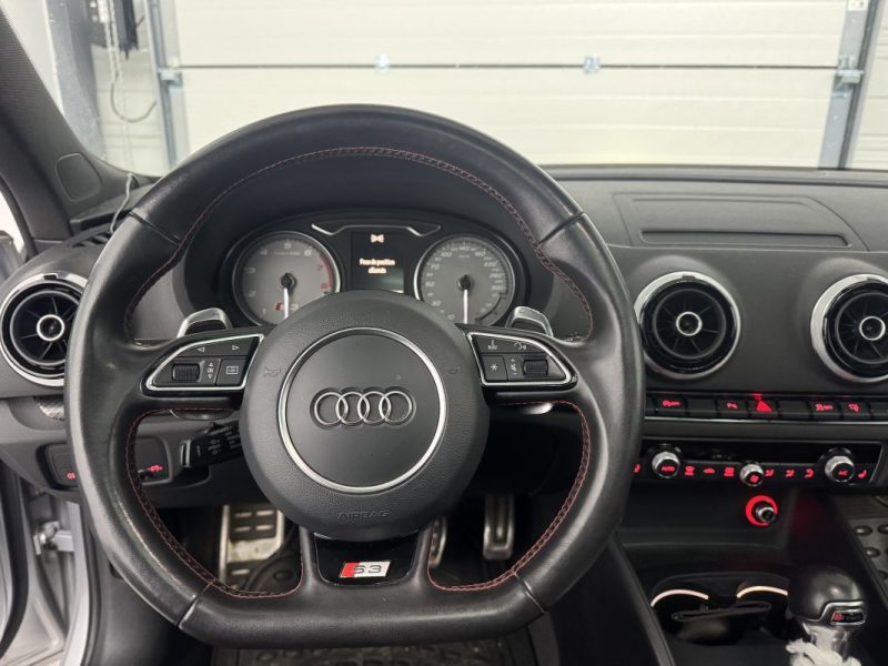 AUDI S3 SPORTBACK 8V1 QUATTRO - BVA - 300cv - GARANTIE 12 MOIS