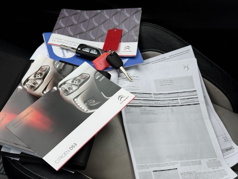 CITROEN DS3 1.6 VTI 120 SO CHIC - Boite Auto / Radar AV / AR - Révisée & Garantie 6 mois. 
