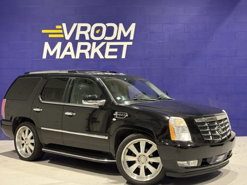 Cadillac  Escalade 409ch 2008 - GPL - 7 place - Sièges chauffants - TV escamotable - Peinture neuve 