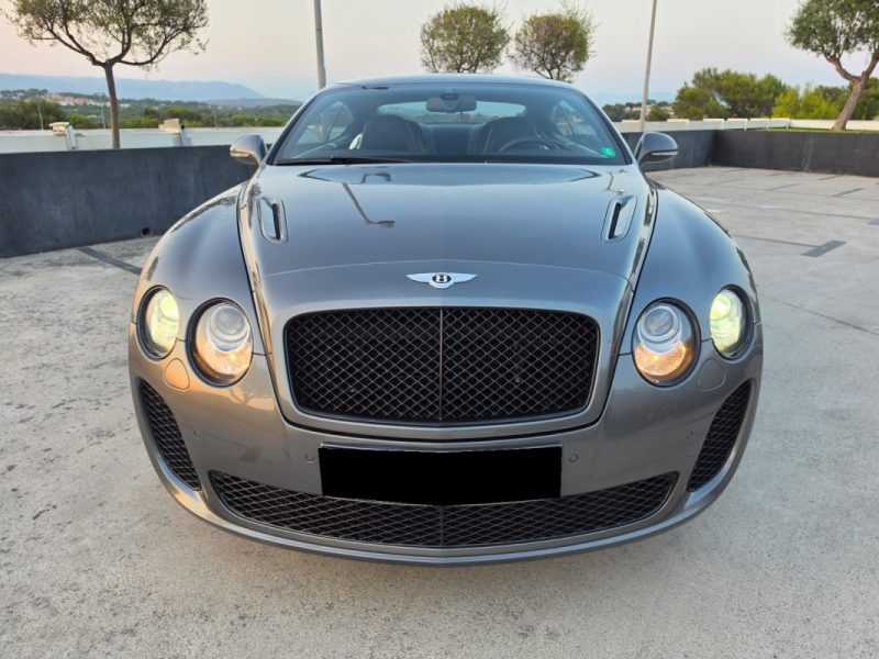 Bentley Continental GT superports 630 cv Coupé 6.0 W12 Ethanol D'origine Garantie 12 mois