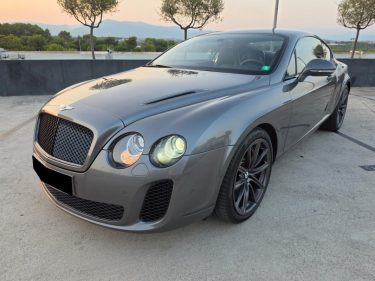 Bentley Continental GT superports 630 cv Coupé 6.0 W12 Ethanol D'origine Garantie 12 mois