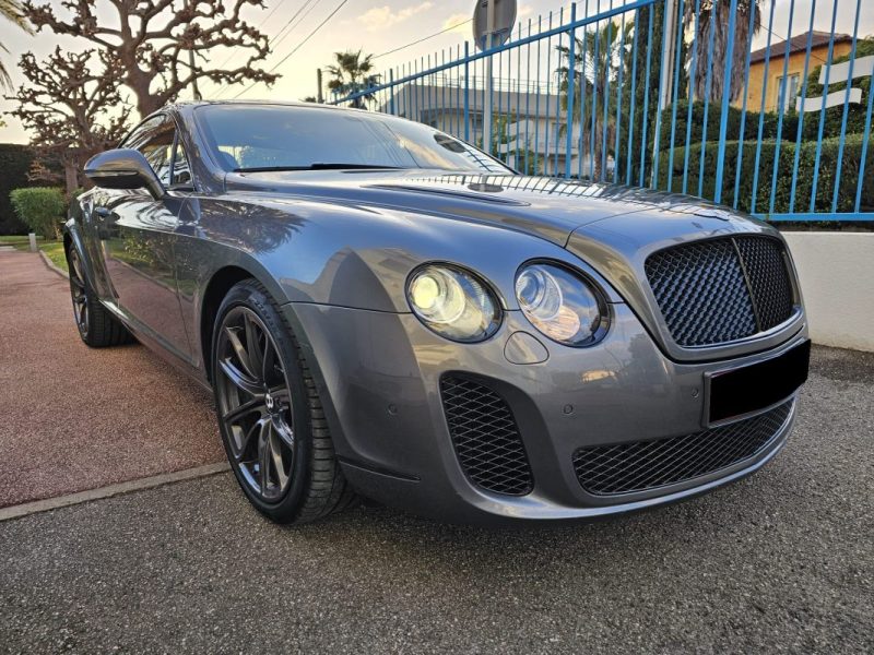 Bentley Continental GT superports 630 cv Coupé 6.0 W12 Ethanol D'origine Garantie 12 mois