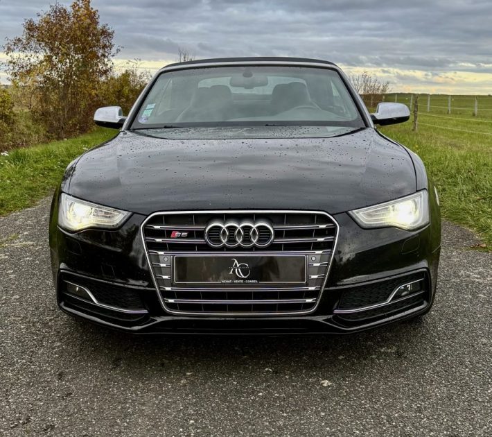  AUDI S5 V6 3.0 TFSI 333ch QUATTRO CABRIOLET S-TRONIC / PACK CARBONE / SIÈGES ÉLECTRIQUES CHAUFFANTS