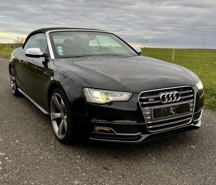  AUDI S5 V6 3.0 TFSI 333ch QUATTRO CABRIOLET S-TRONIC / PACK CARBONE / SIÈGES ÉLECTRIQUES CHAUFFANTS