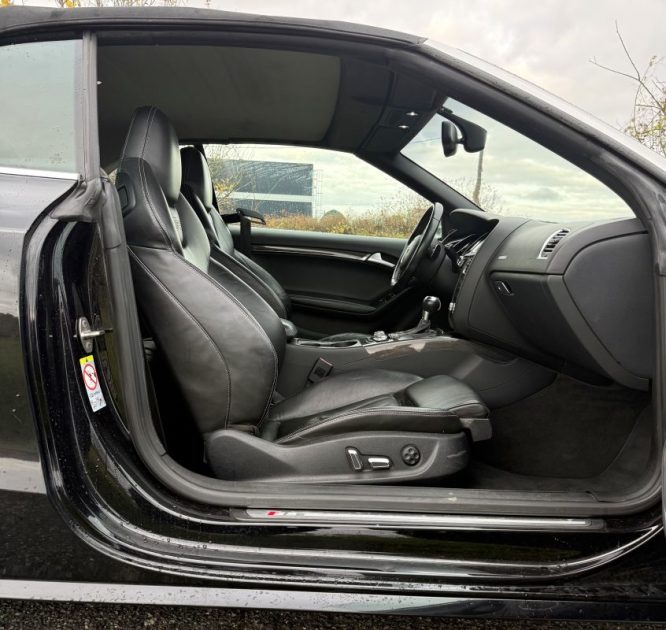  AUDI S5 V6 3.0 TFSI 333ch QUATTRO CABRIOLET S-TRONIC / PACK CARBONE / SIÈGES ÉLECTRIQUES CHAUFFANTS