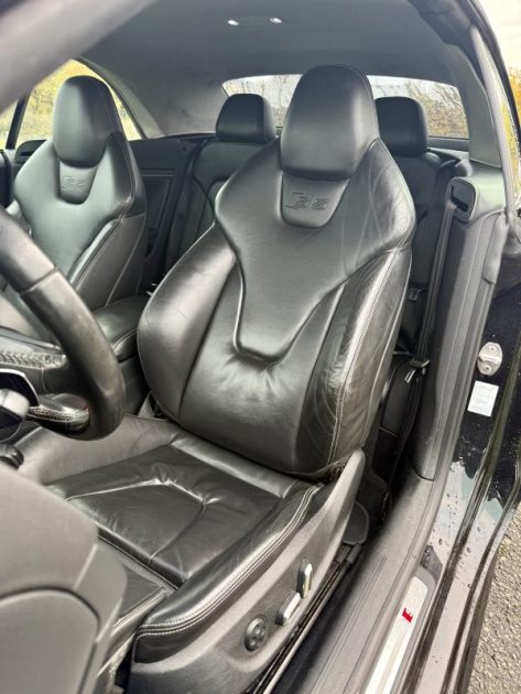  AUDI S5 V6 3.0 TFSI 333ch QUATTRO CABRIOLET S-TRONIC / PACK CARBONE / SIÈGES ÉLECTRIQUES CHAUFFANTS