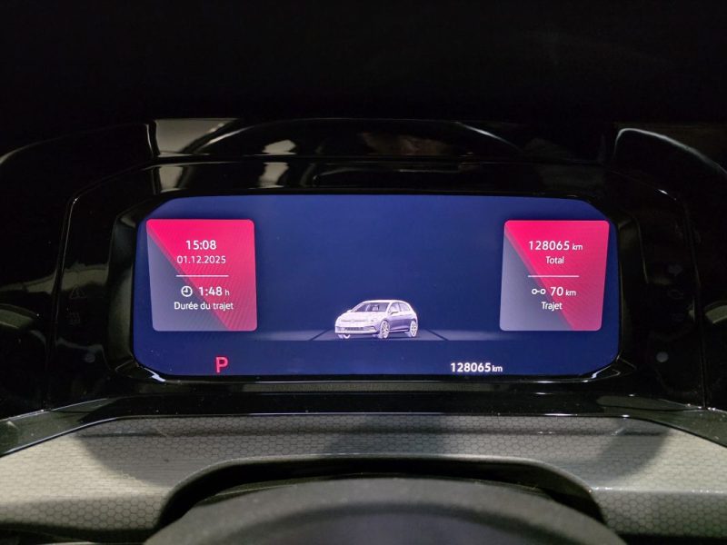 VOLKSWAGEN GOLF 8 1.4 eHybrid 245ch GTE DSG6 / SUIVI COMPLET / TOIT OUVRANT