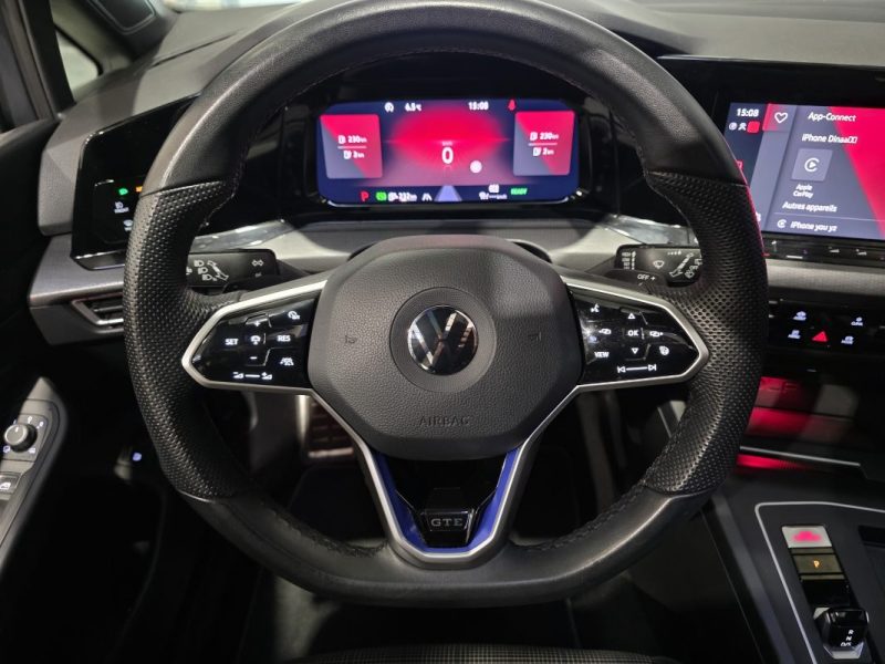VOLKSWAGEN GOLF 8 1.4 eHybrid 245ch GTE DSG6 / SUIVI COMPLET / TOIT OUVRANT
