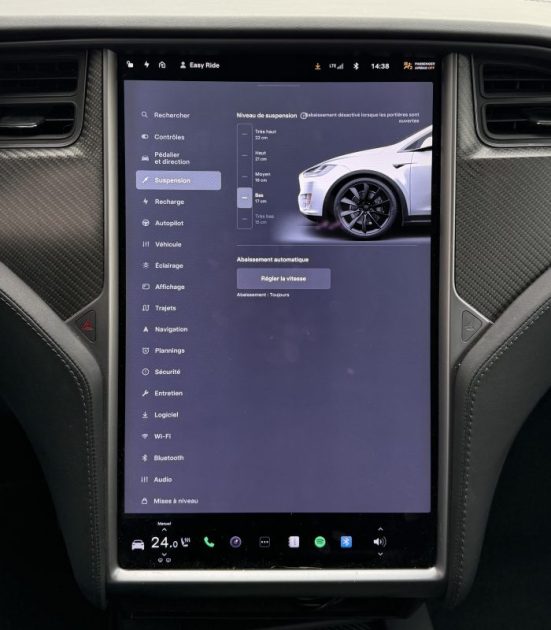 TESLA MODEL X 100D AWD  DUAL MOTOR 525 CV / ATTELAGE 