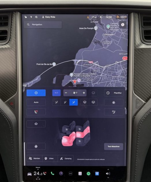 TESLA MODEL X 100D AWD  DUAL MOTOR 525 CV / ATTELAGE 