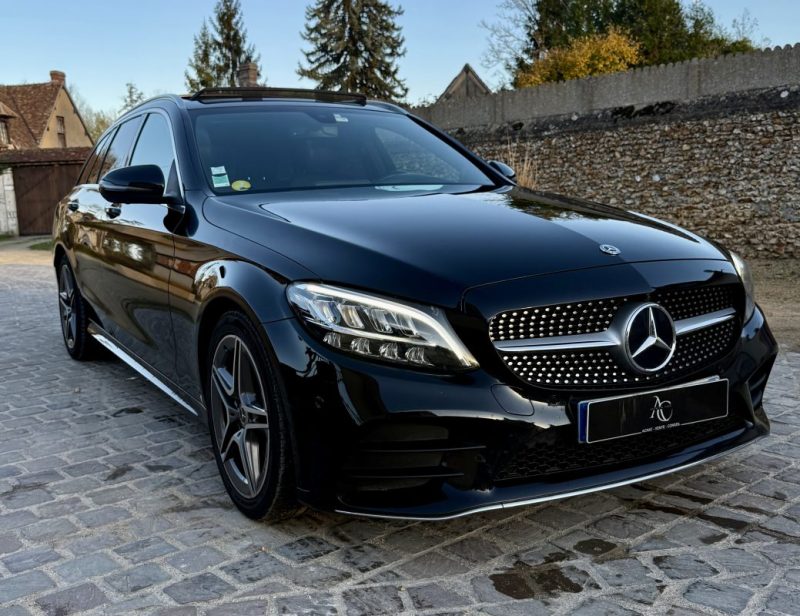 MERCEDES CLASSE C220D BREAK AMG LINE BVA 9G-TRONIC 2.0 194ch / SIÈGES ÉLECTRIQUES / TOIT OUVRANT