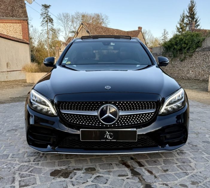 MERCEDES CLASSE C220D BREAK AMG LINE BVA 9G-TRONIC 2.0 194ch / SIÈGES ÉLECTRIQUES / TOIT OUVRANT