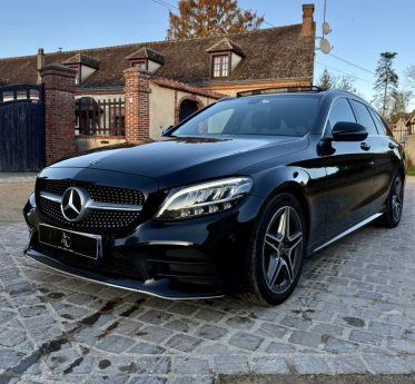 MERCEDES CLASSE C220D BREAK AMG LINE BVA 9G-TRONIC 2.0 194ch / SIÈGES ÉLECTRIQUES / TOIT OUVRANT