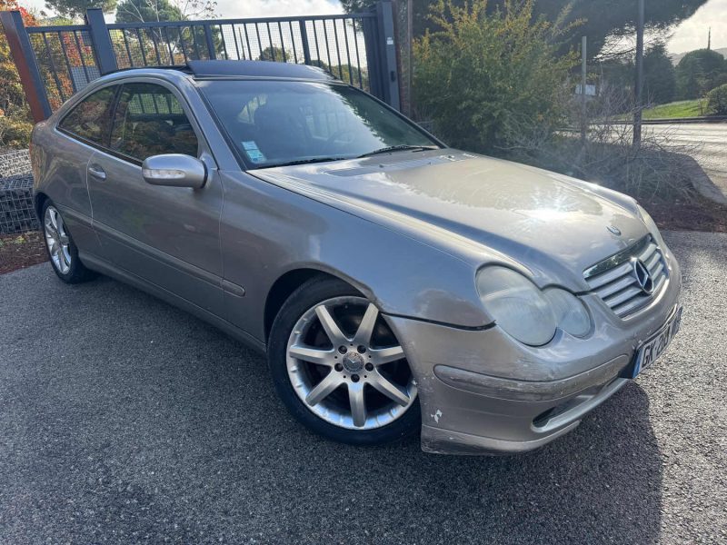 MERCEDES CLASSE C 200 COUPÉ 1.8 ESSENCE 163 Cv KOMPRESSOR
