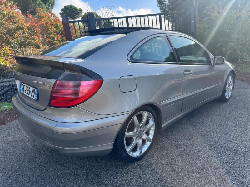 MERCEDES CLASSE C 200 COUPÉ 1.8 ESSENCE 163 Cv KOMPRESSOR