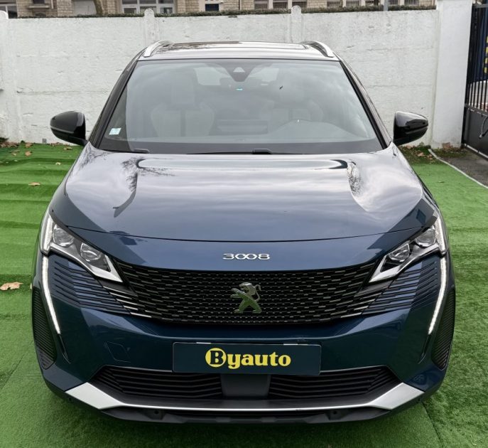 PEUGEOT 3008 II HYBRID RECHARGEABLE 1.6 EAT8 225 CV GT PACK / TOIT OUVRANT / SIEGES CHAUFFANTS
