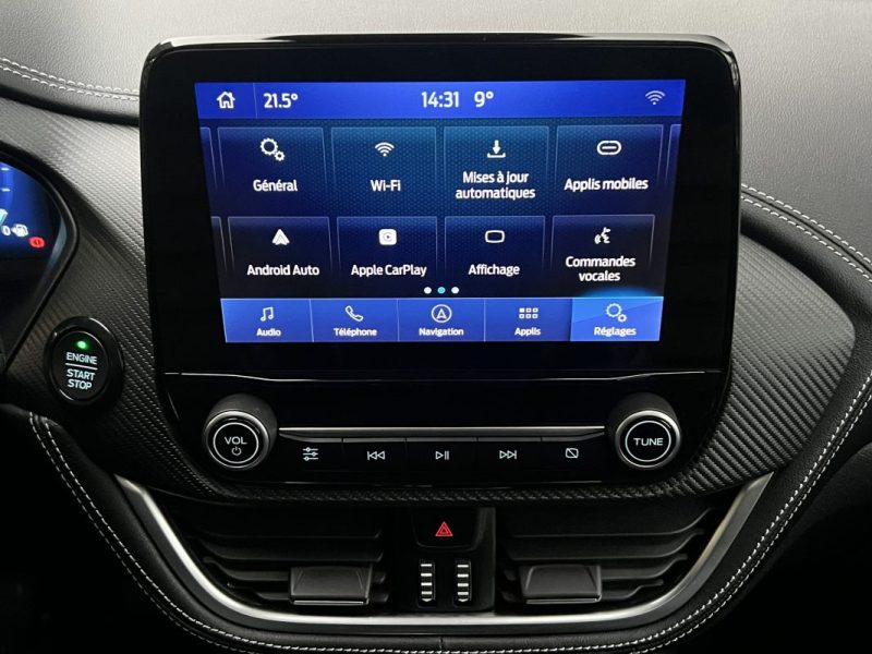 FORD PUMA II ST-LINE VIGNALE 1.0i Flexifuel E85 125 mHEV 1ere Main / APPLE & ANDROID - GARANTIE 1 AN