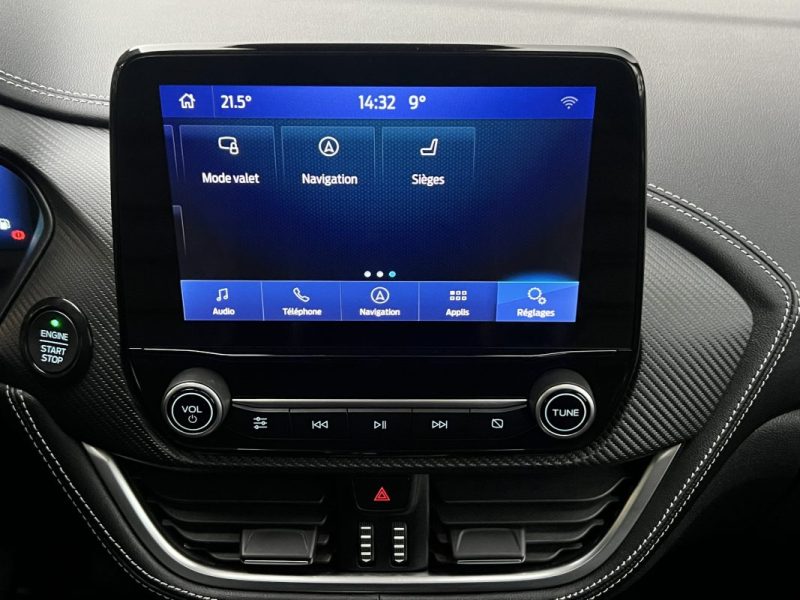 FORD PUMA II ST-LINE VIGNALE 1.0i Flexifuel E85 125 mHEV 1ere Main / APPLE & ANDROID - GARANTIE 1 AN