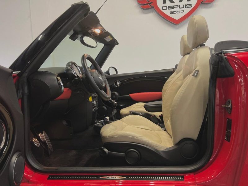 MINI COOPER S 1.6 L CABRIO JOHN WORKS 184CH 