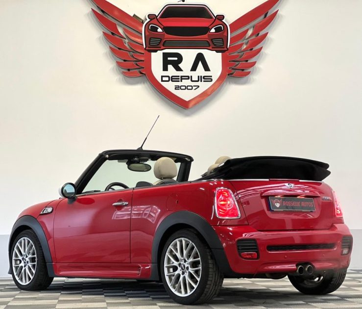 MINI COOPER S 1.6 L CABRIO JOHN WORKS 184CH 