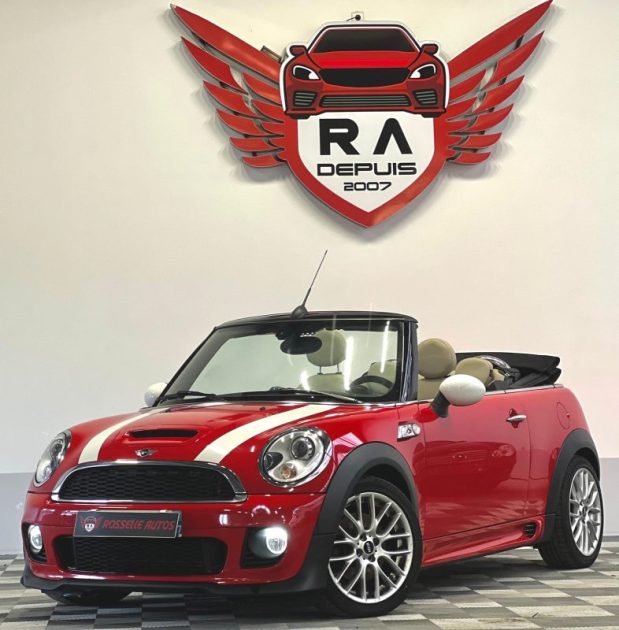 MINI COOPER S 1.6 L CABRIO JOHN WORKS 184CH 