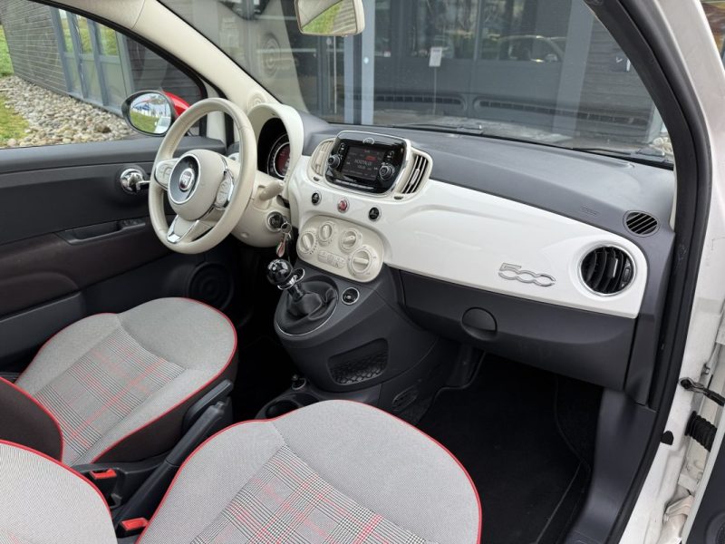 FIAT 500 1.2 69cv Lounge Toit Panoramique / Clim 