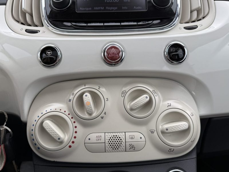 FIAT 500 1.2 69cv Lounge Toit Panoramique / Clim 