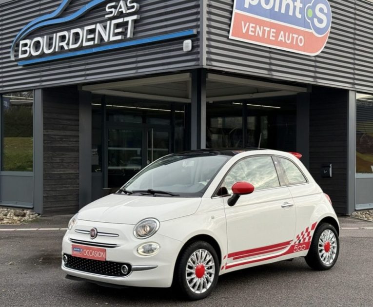 FIAT 500 1.2 69cv Lounge Toit Panoramique / Clim 