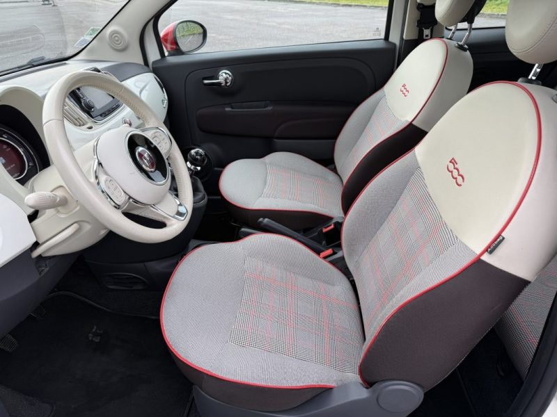 FIAT 500 1.2 69cv Lounge Toit Panoramique / Clim 
