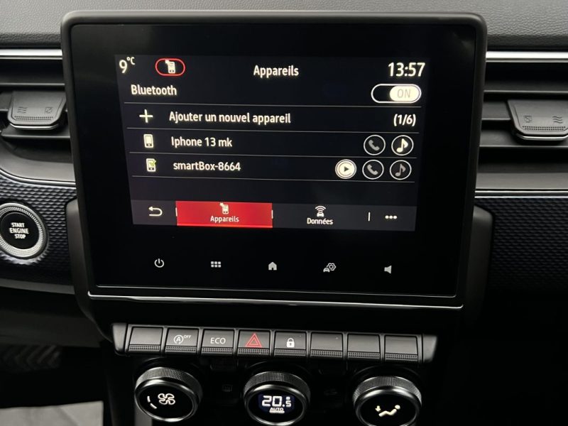 RENAULT ARKANA 1.3 TCE Mild HYBRID 140 Cv BOITE AUTO 7 / APPLE & ANDROID CRIT AIR 1 - GARANTIE 1 AN